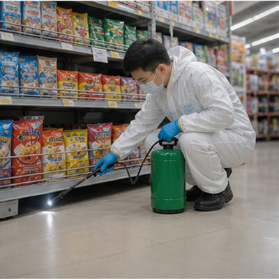 桂林市荔浦市医院环境红火蚁消杀案例